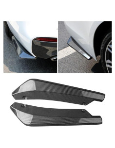 Difusores de Parachoques Trasero Mandark ABS Fibra de Carbono