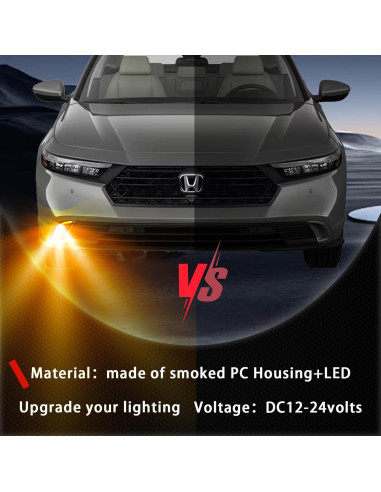 Luces de Niebla LED PGTOPONE para Honda Accord 2023-2024