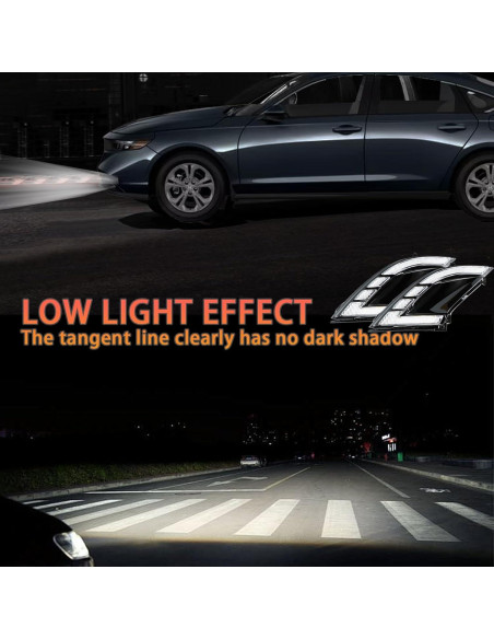 Luces de Niebla LED PGTOPONE para Honda Accord 2023-2024