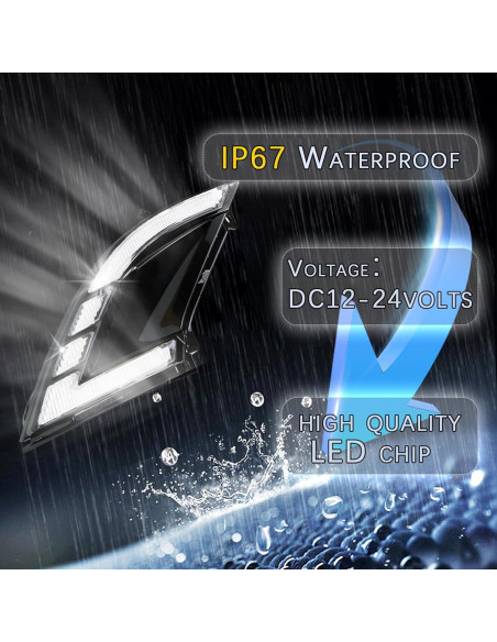 Luces de Niebla LED PGTOPONE para Honda Accord 2023-2024