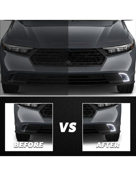 Luces de Niebla LED PGTOPONE para Honda Accord 2023-2024