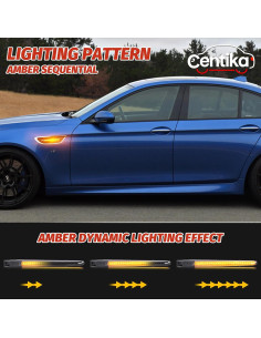 Luz de señal de giro LED Centika para BMW F10 M5 2010-2016 2