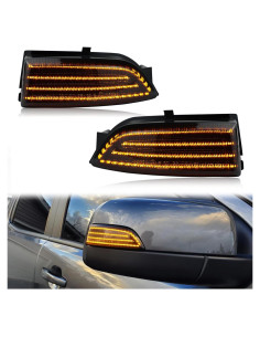 Luces de señal de giro LED ámbar KEEGTBOX para Ford Ranger 2012-2023