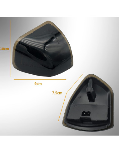 Luz de señal de giro LED ahumada Dodge Ram 1500 2500 3500 2010-2018