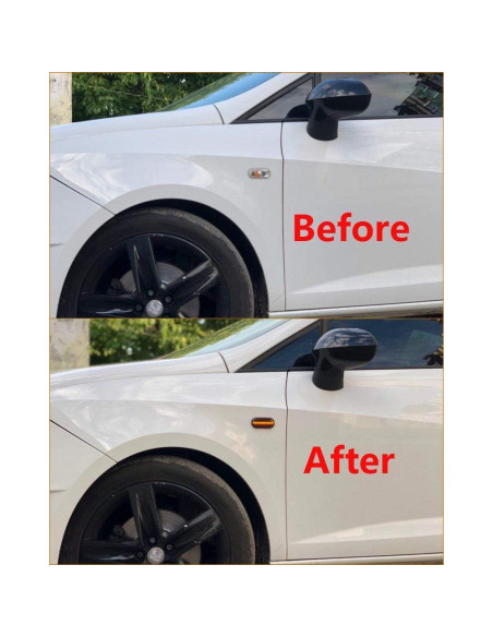 Luces LED Marcadoras Laterales Ahumadas Dunxunn Ámbar