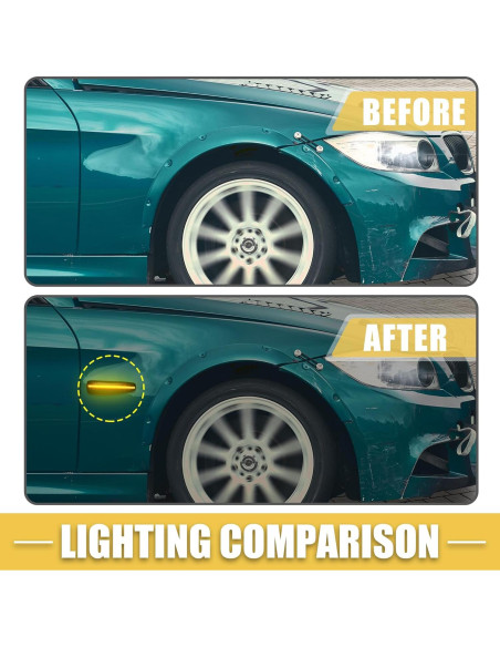 Luz de Marcador Lateral LED A ABSOPRO 8351A001 para Mitsubishi