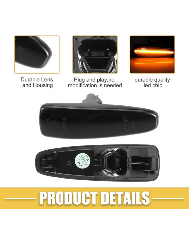 Luz de Marcador Lateral LED A ABSOPRO 8351A001 para Mitsubishi