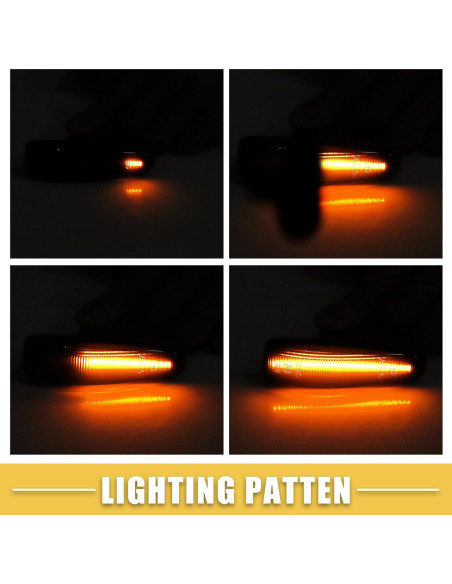 Luz de Marcador Lateral LED A ABSOPRO 8351A001 para Mitsubishi