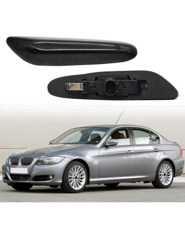 Luces de Marcador Lateral LED AUYICH Lente Ahumada 2003-2013