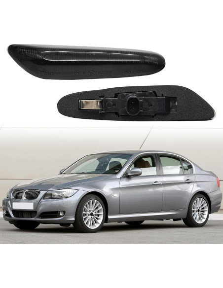 Luces de Marcador Lateral LED AUYICH Lente Ahumada 2003-2013