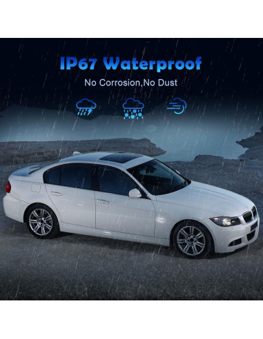 Luces de Marcador Lateral LED AUYICH Lente Ahumada 2003-2013