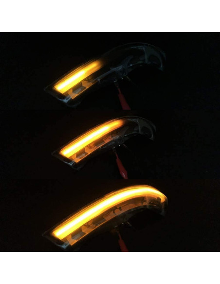 Señal de Giro LED Secuencial Dunxunn para VW Golf 5 Jetta Passat