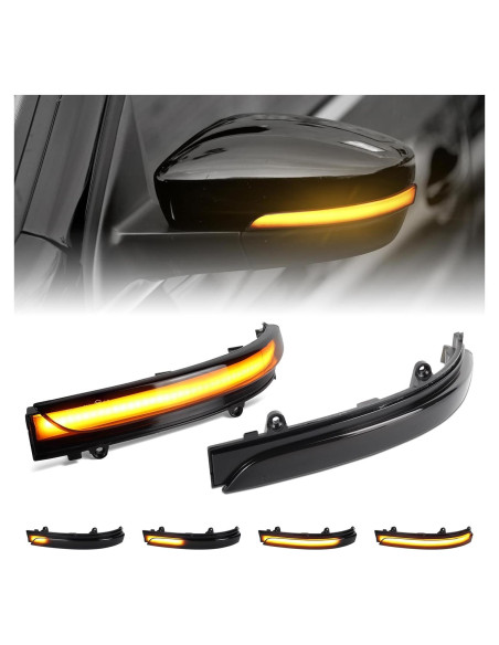 Luces LED de Giro Secuenciales FetonAuto para Espejos VW