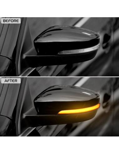Luces LED de Giro Secuenciales FetonAuto para Espejos VW