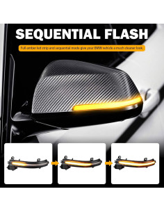 Luces de Señal de Giro LED KanSmart para BMW F20 F30 F32 F22 2