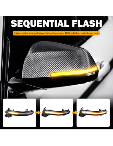 Luces de Señal de Giro LED KanSmart para BMW F20 F30 F32 F22