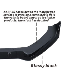 Labio Frontal Audi S3/A3 S-line 2015-2016 NARPES ABS 2