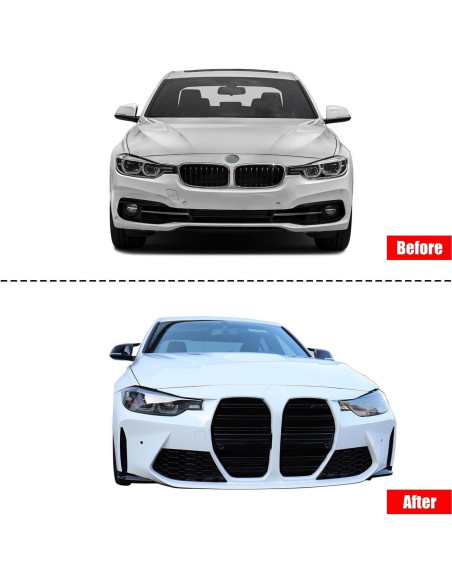 Kit Parachoques Frontal Estilo M3 G80 para BMW F30 2013-2018