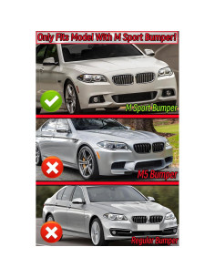 Divisor de Labio Frontal NEESPOC para BMW Serie 5 F10 2011-2016 2