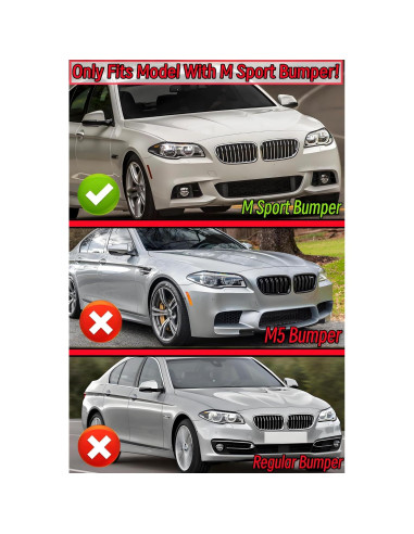 Divisor de Labio Frontal NEESPOC para BMW Serie 5 F10 2011-2016