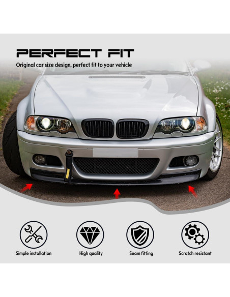 Spoiler Frontal BMW E46 M3 2001-2006 MagicDrift Poliuretano