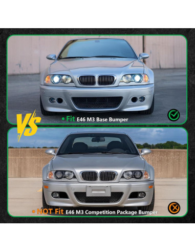 Spoiler Frontal BMW E46 M3 2001-2006 MagicDrift Poliuretano