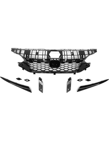 Parrilla Frontal Tipo-R HAPSO para Honda Civic 2022-2024