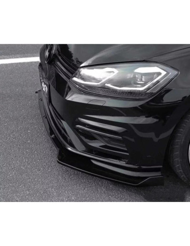 Divisor de Labio de Parachoques Frontal MUTUSAISI para VW Golf GTI/R 2015-2021
