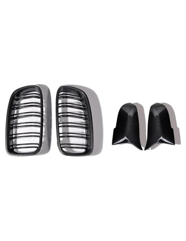Cubiertas de Espejo y Rejilla Delantera BMW F30 F31 2012-2018