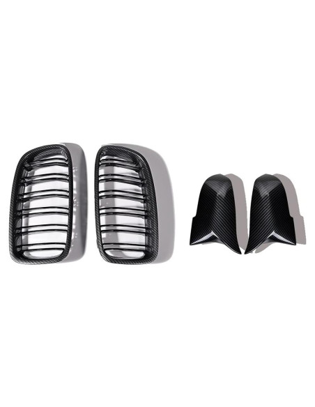Cubiertas de Espejo y Rejilla Delantera BMW F30 F31 2012-2018
