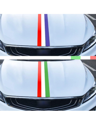 Calcomanía Decorativa de Bandera de Italia Deemars 198x15cm