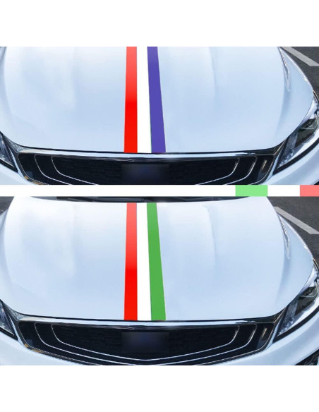 Calcomanía Decorativa de Bandera de Italia Deemars 198x15cm