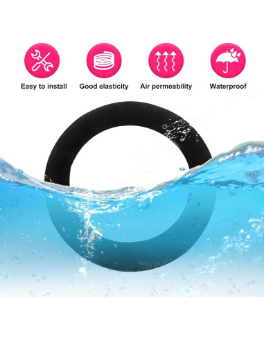 Funda de Volante Kewucn Fuzzy 15'' Piel Suave Antideslizante