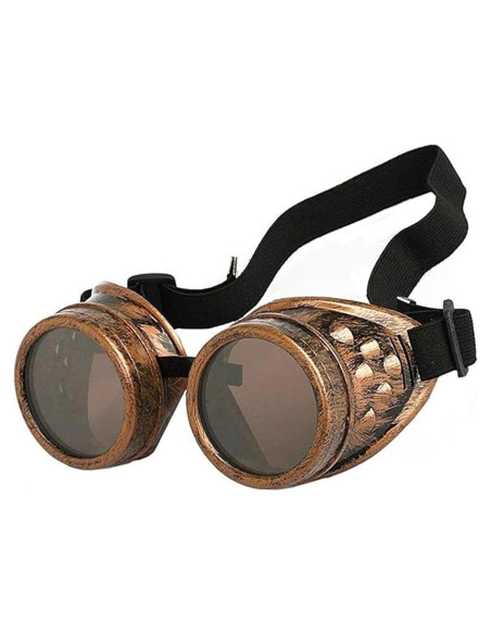 Gafas Vintage Steampunk Cobre con Lentes Intercambiables