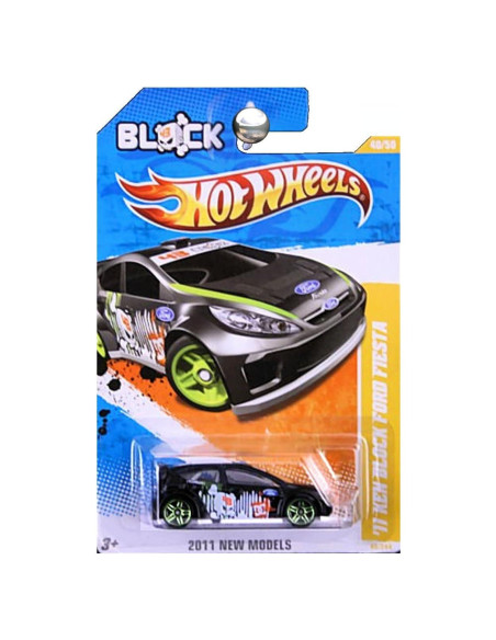 Hot Wheels Ken Block Ford Fiesta Negro 1:64 Mattel