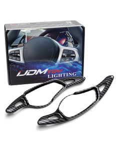 Extensiones de Palanca de Cambio iJDMTOY Fibra de Carbono BMW y Toyota