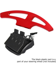 Palanca de Cambio Grande Aluminio Billet CNC Rojo iJDMTOY BMW 2