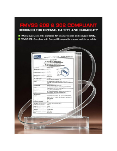 Volante Calentado TESFEEL para F-150 Raptor 2017-2020 D-Rojo