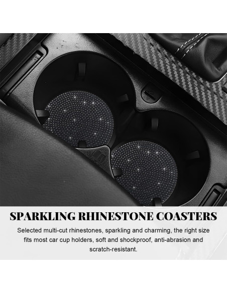 Juego de Fundas de Volante Esponjosas Povtii 10 Piezas Negro