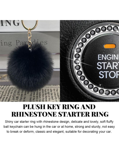 Juego de Fundas de Volante Esponjosas Povtii 10 Piezas Negro