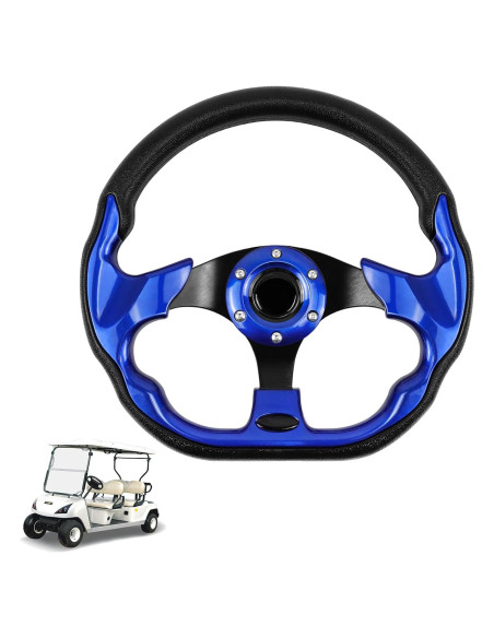 Volante de Carro de Golf Loschen SW1018-LOS Azul Universal