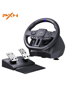 Volante de Carreras PXN V900 GEN2 con Pedales RGB y App