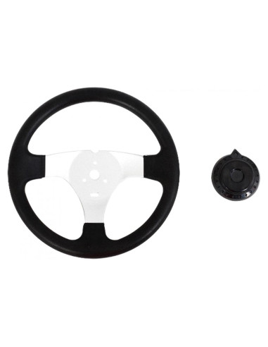 Volante Universal EKDJKK 300mm para Go-Kart y ATV