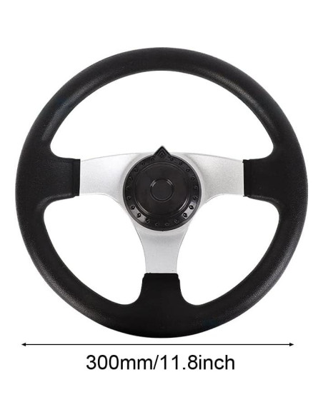 Volante Universal EKDJKK 300mm para Go-Kart y ATV