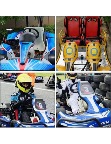 Volante Universal EKDJKK 300mm para Go-Kart y ATV