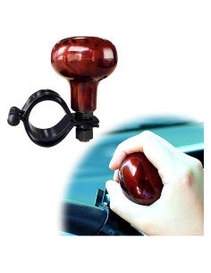 Perilla de Volante de Madera Povtii, Universal, 8.38x5.08cm