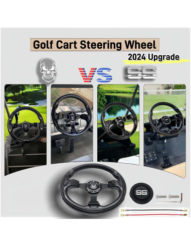 Volante de Golf WUKO HUNT WK-3000 12.5" Ajuste Universal