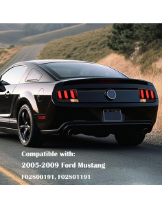 Luces Traseras LED para Freno Ford Mustang 2005-2009 Corkiauto 2