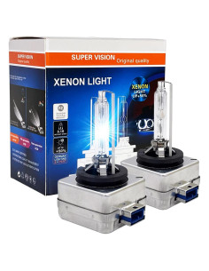 Bombillas HID Xenon D8S 35W SOCAL-LED 10000K Azul Profundo - Paquete de 2