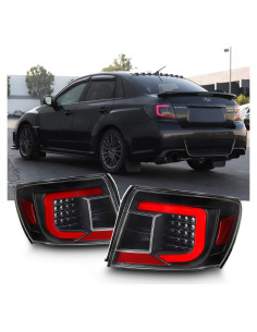 Luces Traseras LED AKKON 2008-2011 Subaru Impreza/WRX Negra